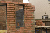 Chimney outhouse installation